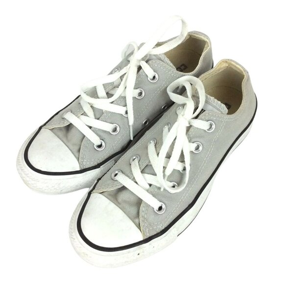 Converse Shoes - Converse All Star Chuck Taylor Low Top Sneakers Gray Unisex Size Mens 4 Womens 6